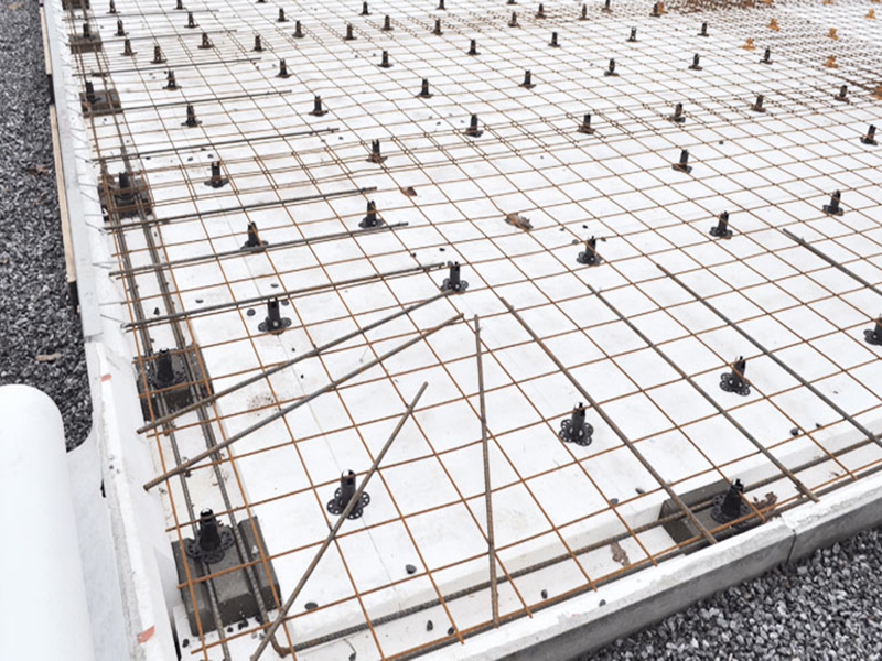 Gjutning av platta golvarme VA Taby Karby